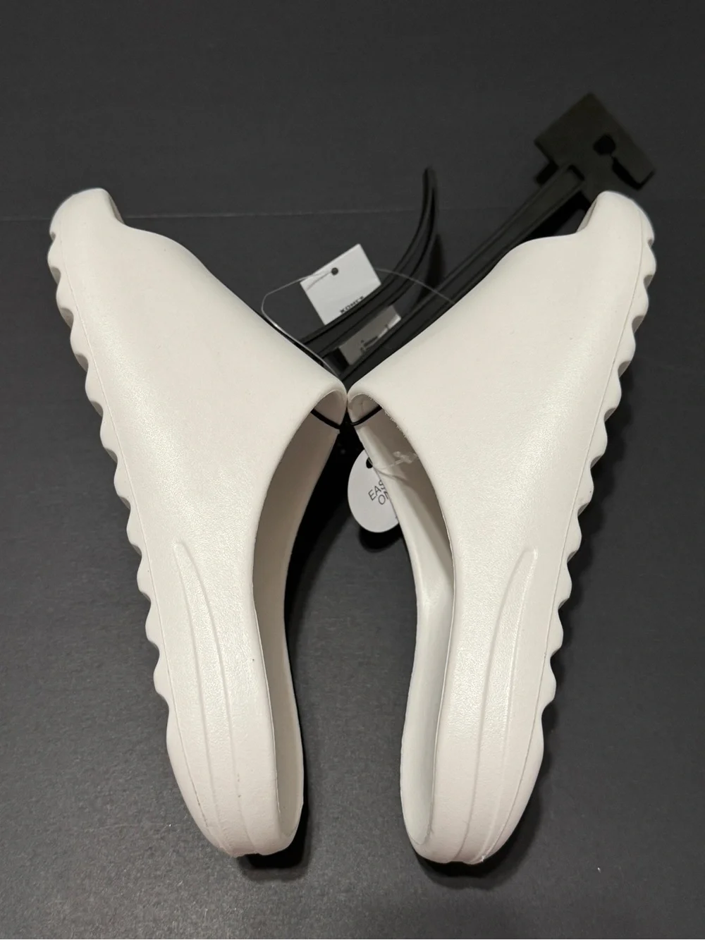 Sonoma White Slide Sandals with Logo Insole